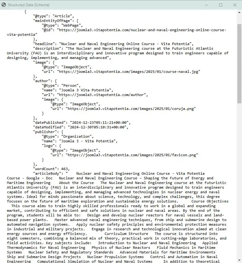 Structured Data Course 1 1